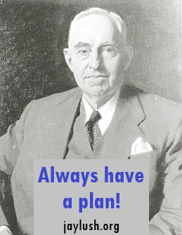 Photo of Jay L. Lush, courtesy of Iowa State University